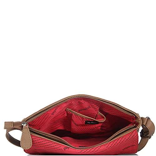 Peperone Women's Sling Bag (Brown) 4