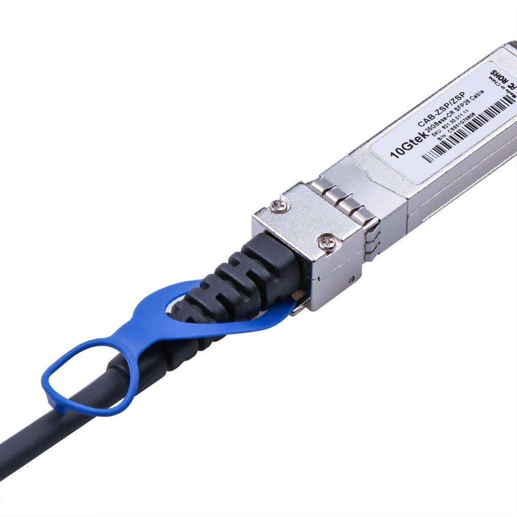 25G SFP28 SFP+ DAC Cable - 25GBASE-CR SFP28 to SFP28 Passive Direct Attach Copper Twinax Cable for Juniper JNP-SFP-25G-DAC-1M, 1-Meter(3.3ft) 5