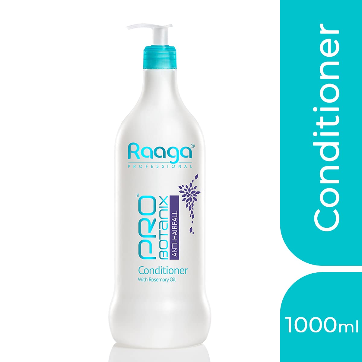 Raaga Professional Pro Botanix Anti-Hair Fall Conditioner, With Rosemary Oil, Prevents Hair Breakage, Imparts Hair Growth, For Men and Women, 1000 ml 3