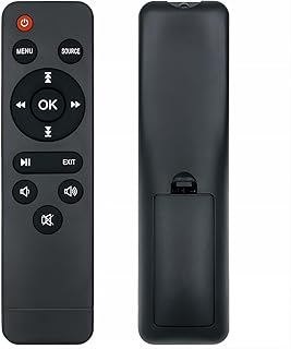 JISIZKY Replacement Remote Control Compatible with TMY V08,for V88 V78 V68 V28 PT-06 V78, for PANSEBA HI-04, for NISOO M10 DR.J Professional Mini AK-40 AK-30 AK-50, for AuKing M8-F Mini Projectors