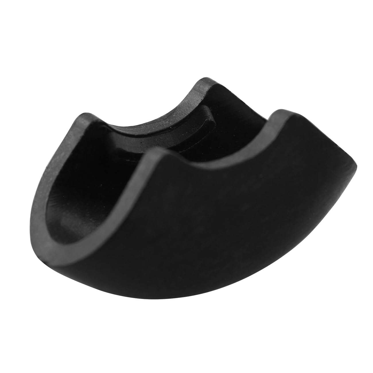 LQ Industrial 10PCS Bent Pad Open Foot Round Tube Non Slip Rubber Foot Pad U Shaped Furniture Protection Chair Leg Cap Suitable for Hardwood Floor Scratch Protection Leg Sleeve Black. 5