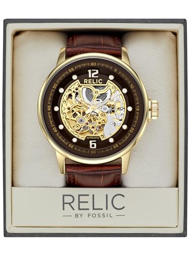 Relic Men's ZR77241 Analog Display Analog Quartz Brown Watch 4