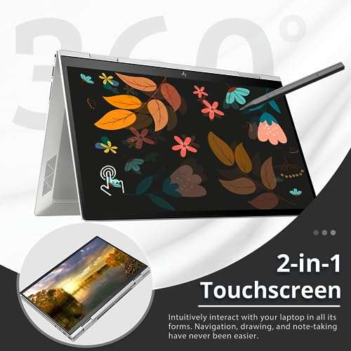 HP Envy x360 Convertible 2-in-1 Laptop, 15.6" FHD Touchscreen Display, Intel Core i5-1135G7, 32GB RAM, 2TB SSD, Backlit Keyboard, Iris Xe Graphics, HD Webcam, WiFi 6, Win 11, Silver, 32GB USB Card 3