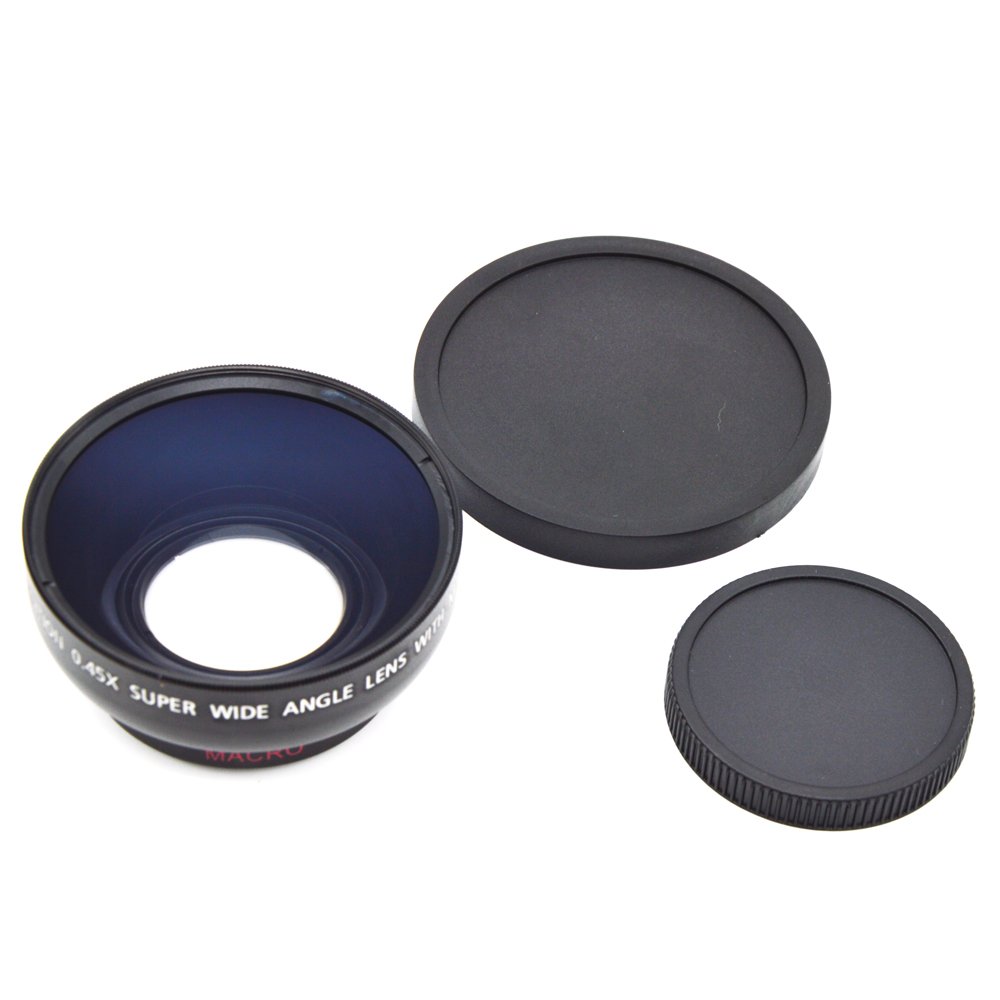 Spograde 43mm 0.45x Wide Angle Lens with Macro for Canon Vixia HF R70, R72, R700, R30