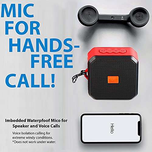 PRO Bluetooth 5.3 IPX7 Speaker Compatible with Xiaomi Mi 10 Pro with Extended Long 13Hour Playtime Plus Waterproof/Indoor/Outdoor/Beach Travel 3