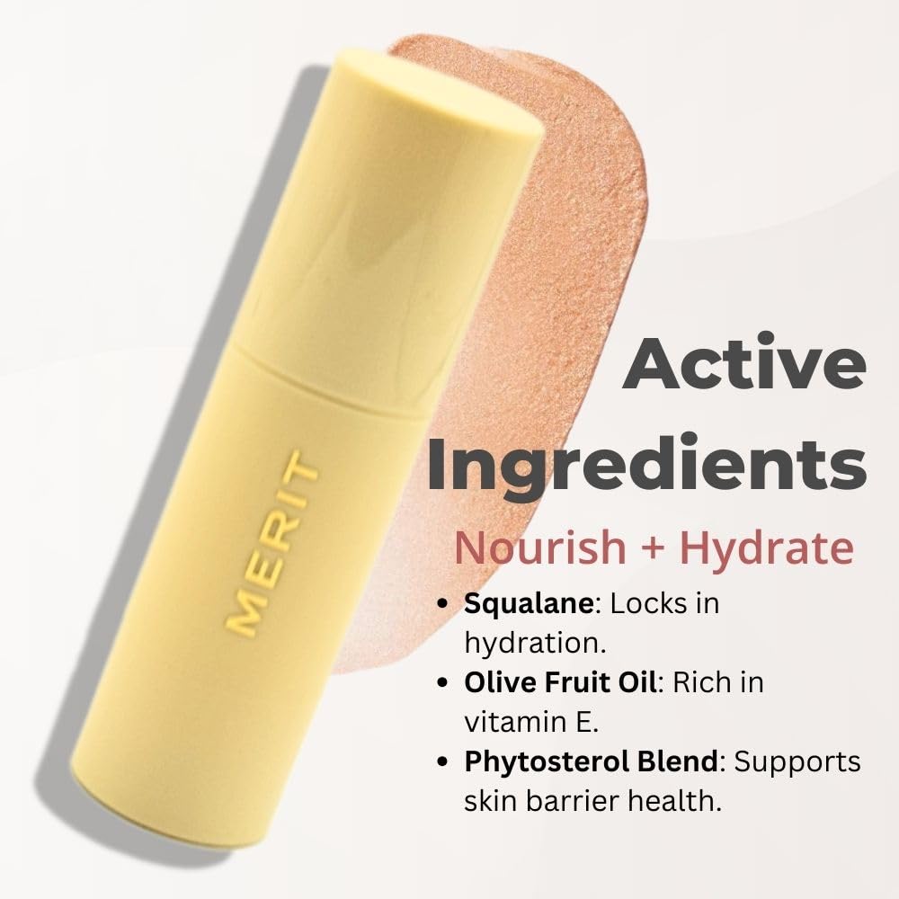 MERIT Day Glow Dewy Highlighting Balm Citrine 4
