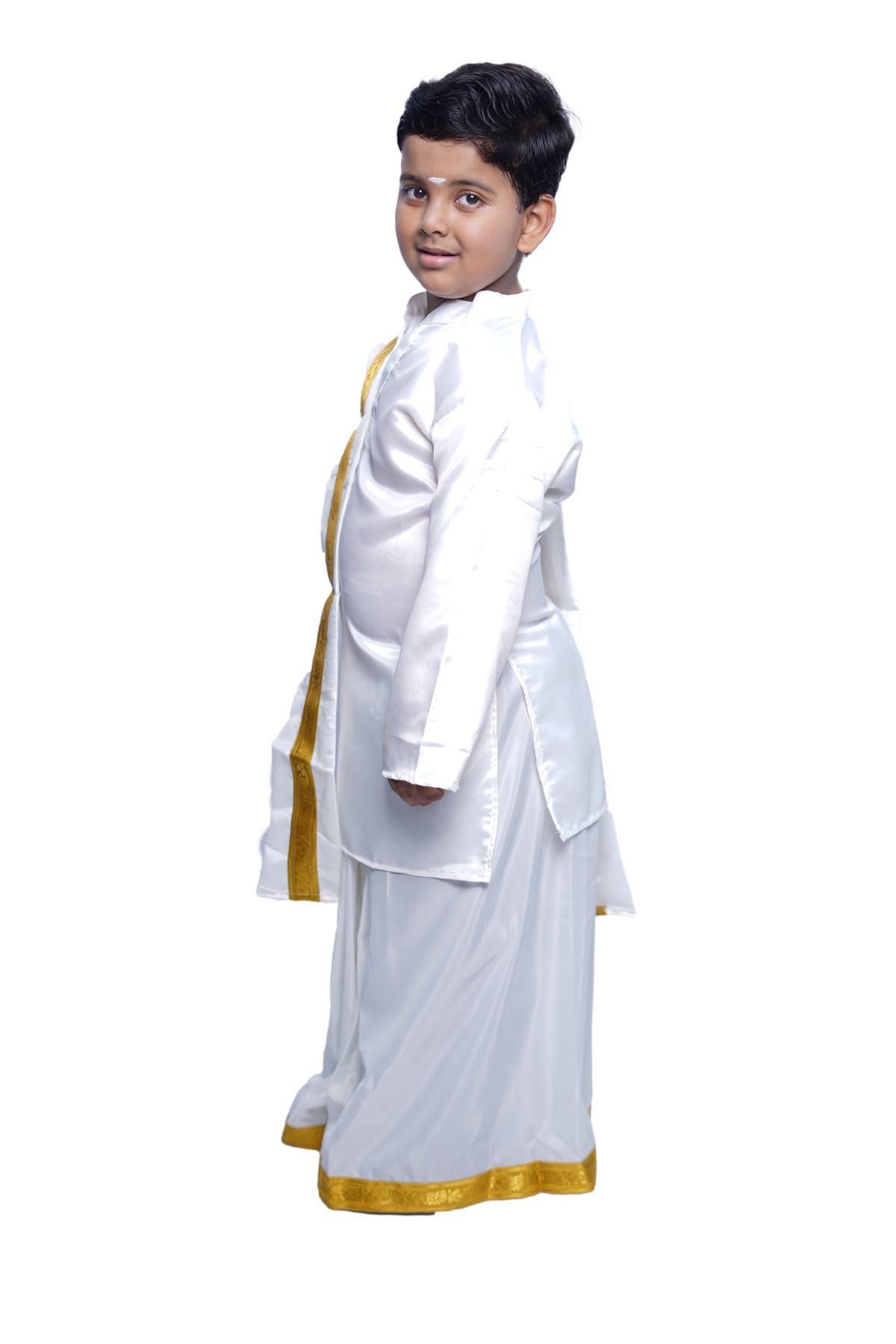 BookMyCostume Kerala Indian State Onam Fancy Dress Costume for Boys and Men 2-3 years 4