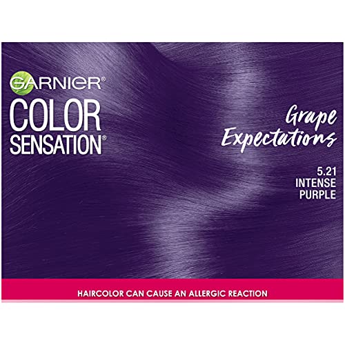 Garnier Color Sensation Hair Color Cream, 5.21 Grape Expectations (Intense Purple) 3