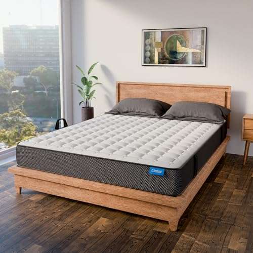 Comforto Hybrid Mattress | King Size Mattress | Pocket Spring with Orthopedic Memory Foam Mattress | 100 Nights Trial | 10 Inch Mattress | Medium Firm Comfort | 78x72x10 Inch 2