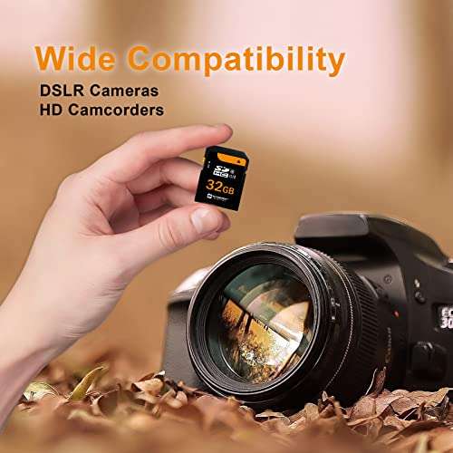 Panasonic HC-V130 Camcorder Memory Card 32GB Secure Digital (SDHC) Flash Memory Card 6