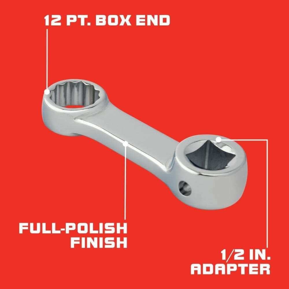 3/8" Drive Torque Adapter 1/2" 5