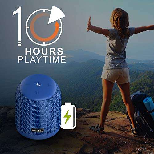 Infinity by Harman Fuze 200 15 Watt Wireless Bluetooth Portable Speaker (Mystic Blue) 4