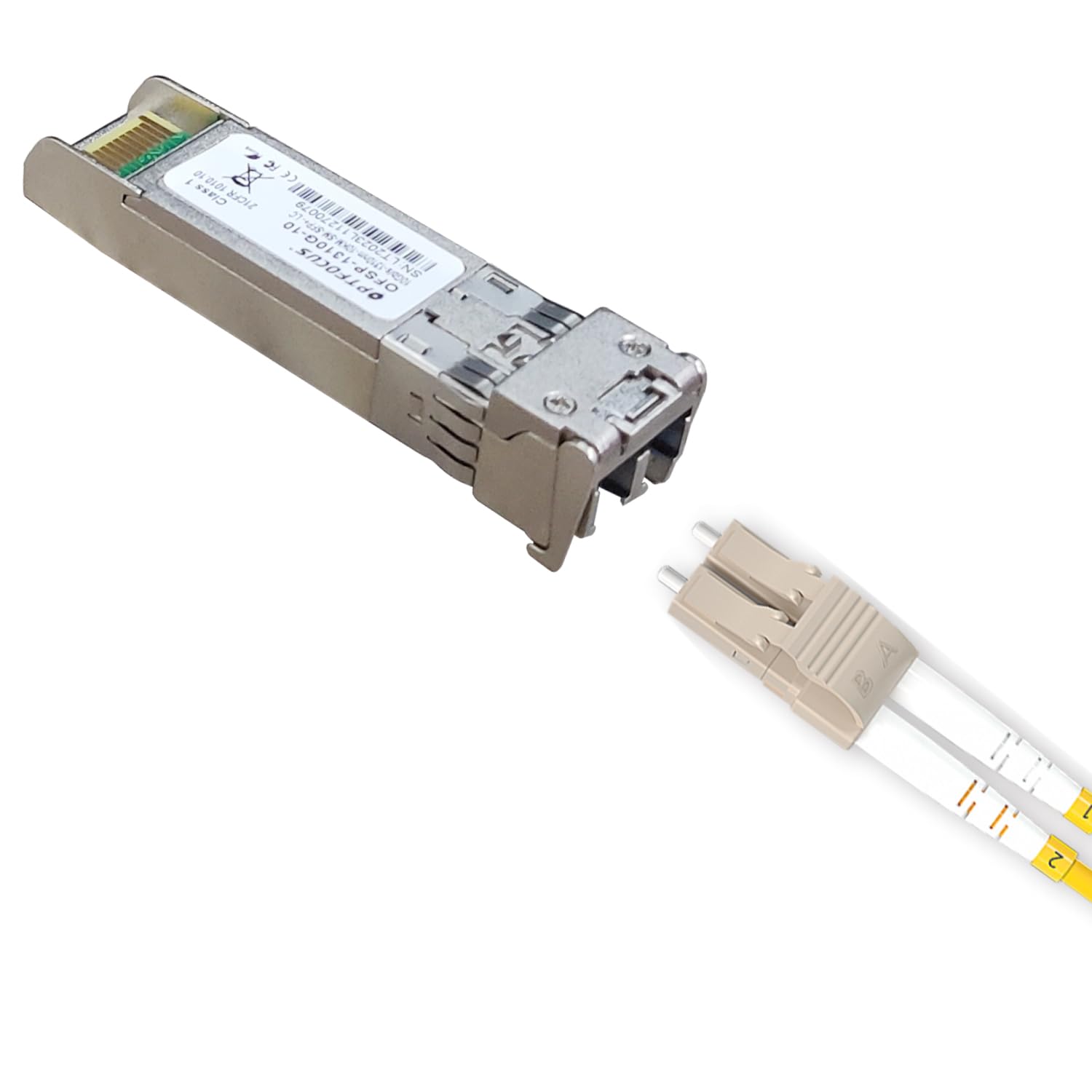 10GBase SFP+ Transceiver up to 10km SFP+ to LC 10G Single Mode SFP+ LC Module 1310nm for Cisco, Ubiquiti, TP-Link, Huawei, Mikrotik, Netgear, and Supermicro Equipment… 5