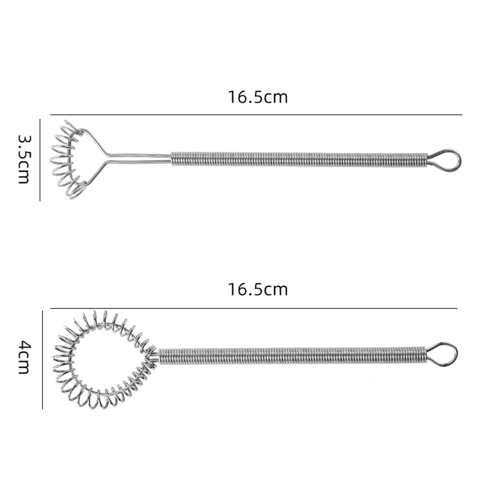 Magic-Hand Held Spring Whisk Kitchen Stirrer Sauces Mixer Beaters Stiring Kitchen Gadget Stainless Steel 3