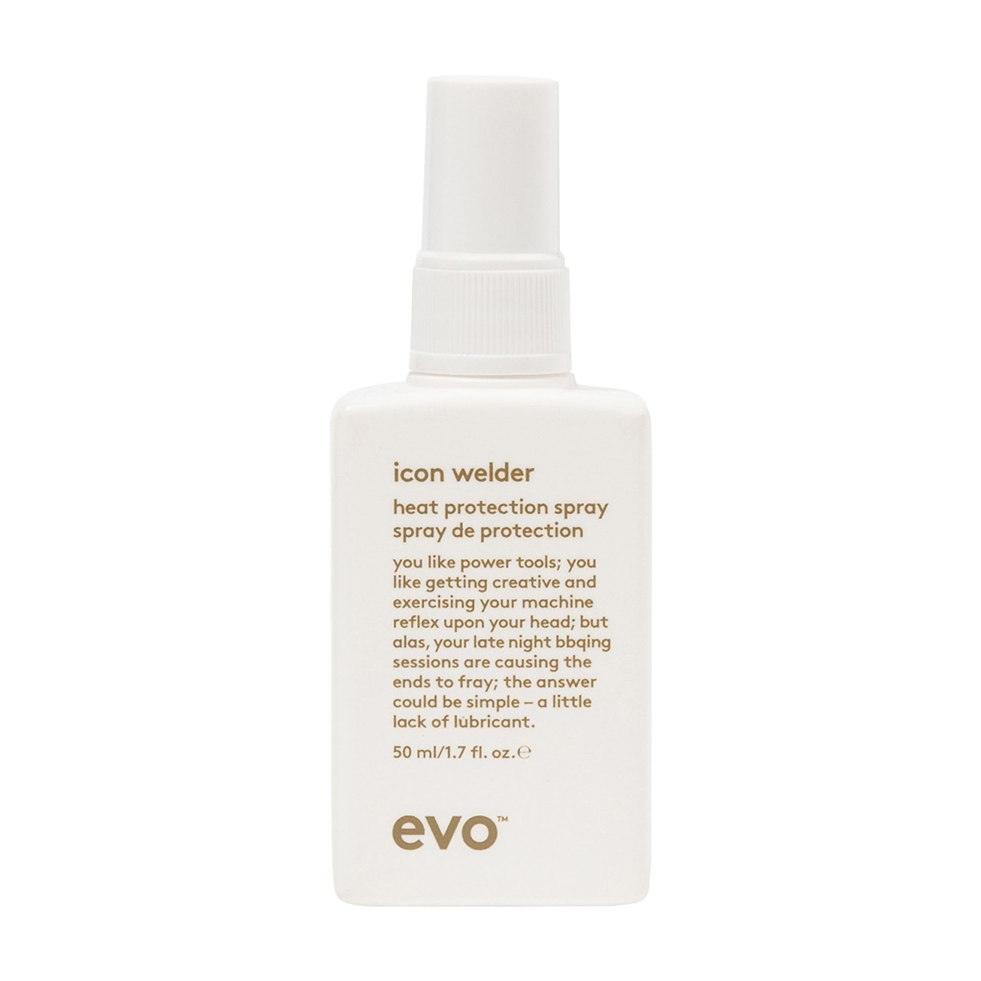 EVO Icon Welder Heat Protection Spray - Leave-In Heat Protectant - Provides Style Support & Adds Shine - 200ml / 6.8fl.oz 1
