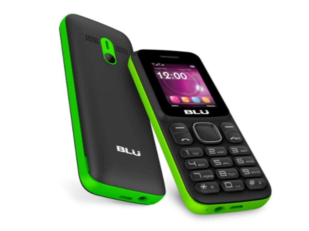 BLU Z4 Z190 Unlocked GSM Feature Phone w/Built-in Flashlight - Green 2