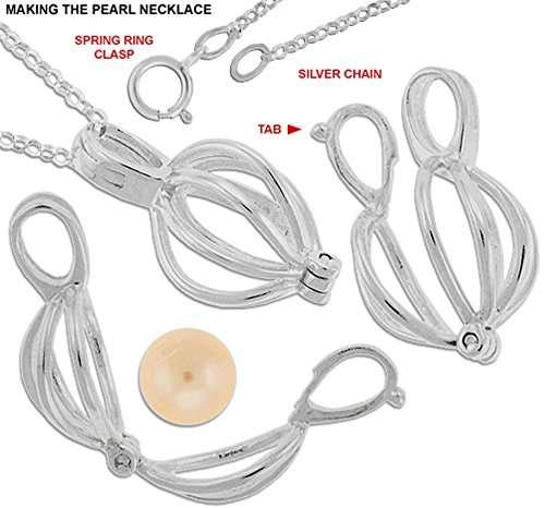 Gifts Online Jiada Wish Pearl In Oyster Pendant Necklace With Earrings 4