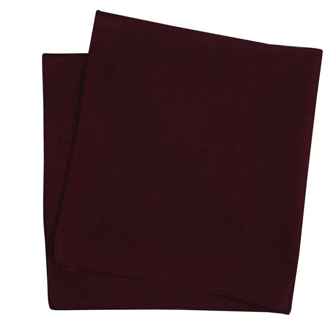 Van Heusen Men's Cotton Dark Handkerchief with Brand Logo (Pack of 6) 5