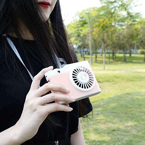 Portable Mini USB Charging Camera Fan Hanging Neck Small Fan dy 6