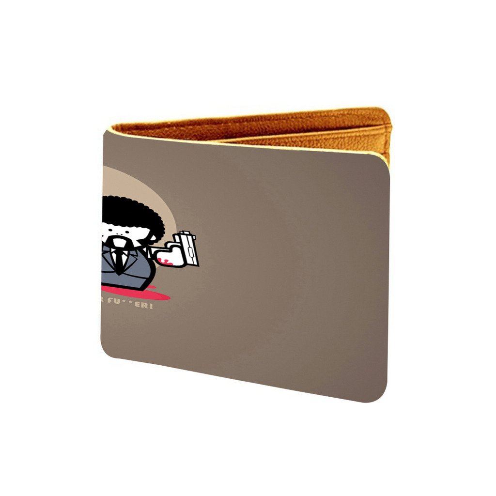 Shopider Printed Multicolor Genuine Leather Brown Wallet,Canvas Printed Wallet for Men & Boys Multicolor Purse 3