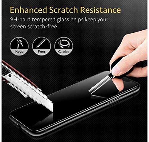 NISHTECH Tempered Glass Screen Protector Compatible for Oppo A52 (2020) with Edge to Edge coverage and Easy Installation kit 3