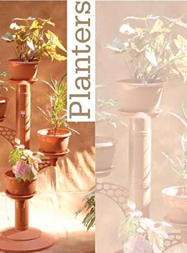 Bagathon India Plastic Innovative Flower Plant Organizer Stand For Home Vertical Gardening - 4 Planter-Pots , Multi Color , 38 Inch 5