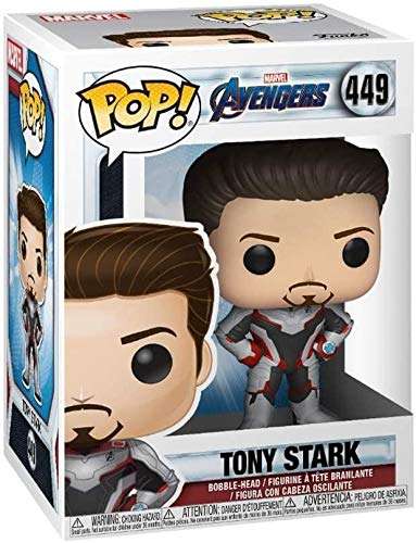 Funko POP!: Marvel Avengers Endgame: Tony Stark - Iron Man - Collectible Vinyl Figure - Gift Idea - Official Merchandise - for Kids & Adults - Movies Fans - Model Figure for Collectors 3