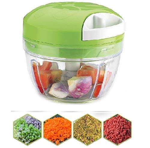Anti Smart Heavy Plastic Chopper, Vegetable Cutter and Hand Food Processor (Variant Color) 4