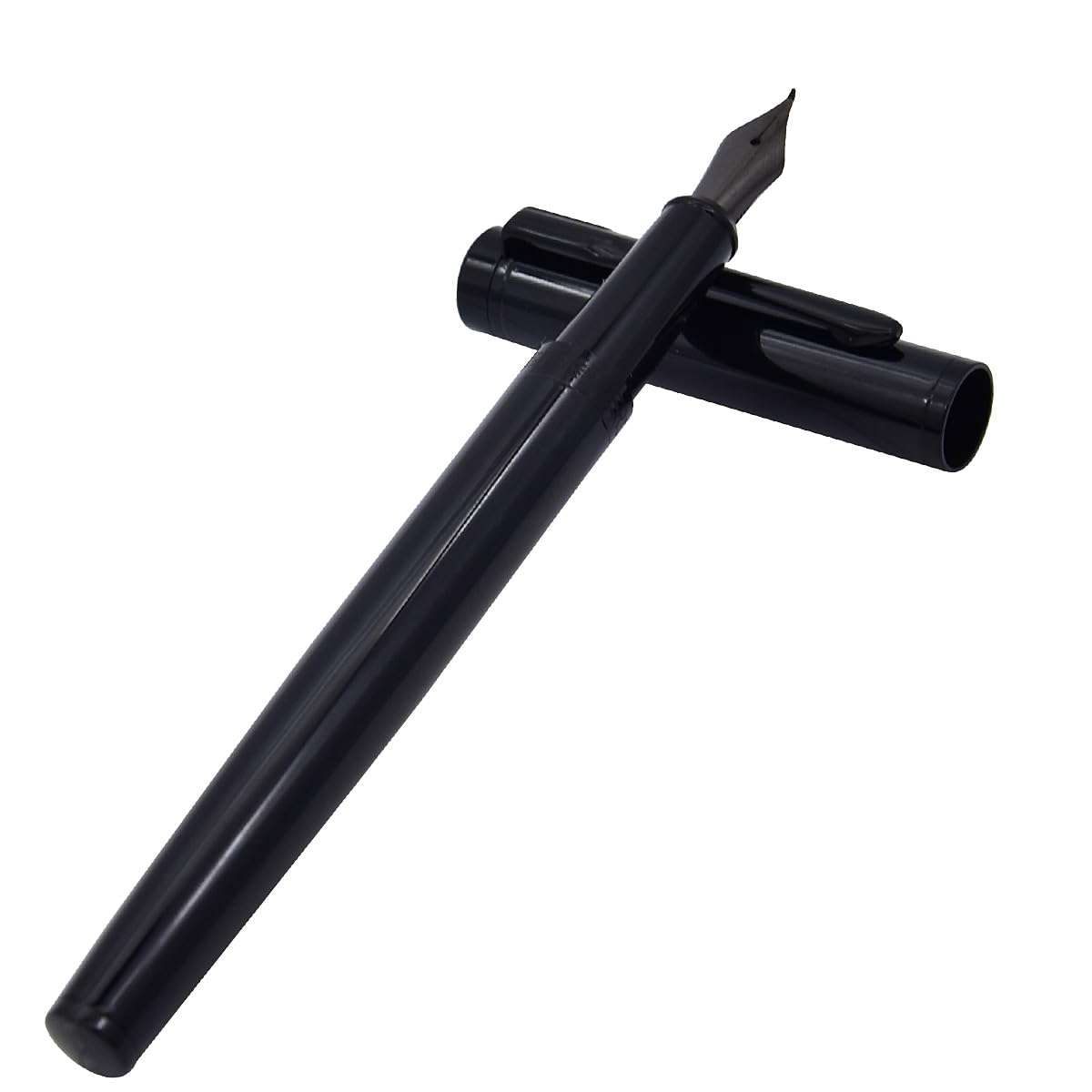 SIPLIV Luxury Calligraphy Pen with Ink Converter, Smooth Writing Calligraphy Pen for Journaling School Office - Black 4