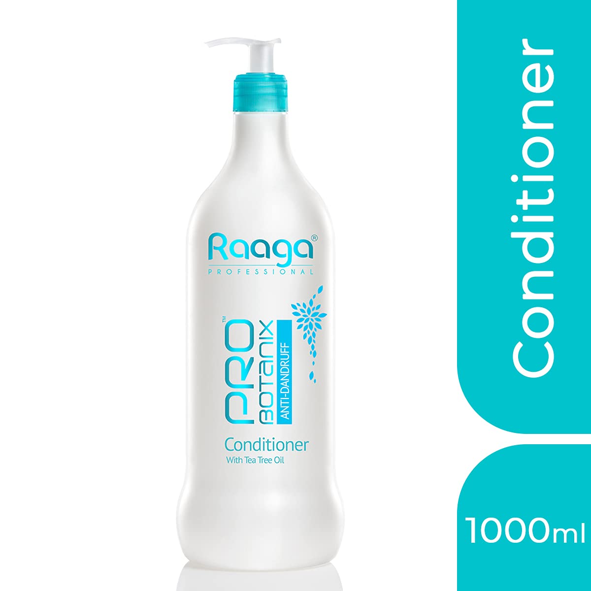 Raaga Professional Pro Botanix Anti-Dandruff Conditioner, With Tea Tree Oil, Reduces Itchiness and Flaking, 1000 ml 3