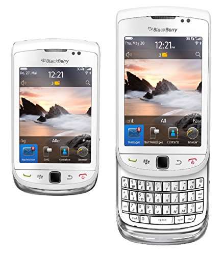 Torch 9800 White GSM Smartphone - Unlocked AT&T 1