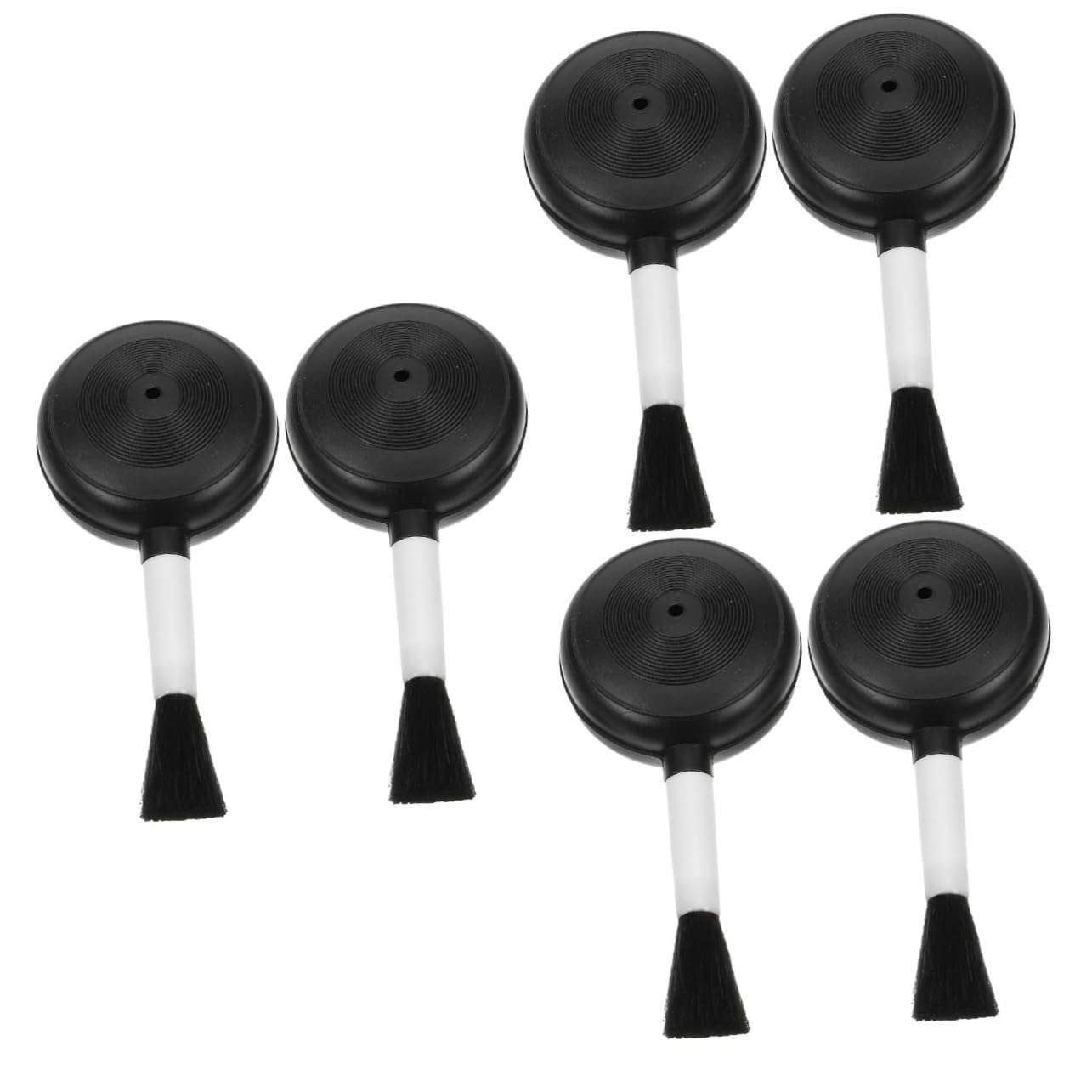 PLAFOPE 6 Pcs Air Ball Lens Cleaner Blower Bulb Pumps Blower Keyboard Cleaner Air Spray Keyboard Spray Dust Cleaner Succulent Cleaner LCD Screens Blower Cleaner Kit Plastic Black 1