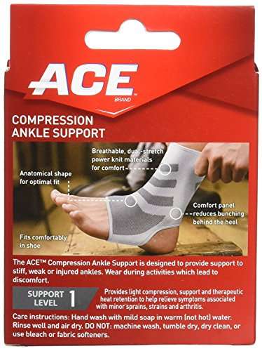 ACE Knitted Ankle Support, Large, 1 Count (207302) 2