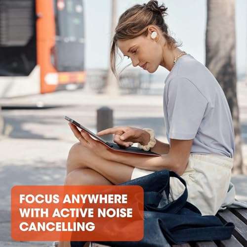 JBL Tune 130NC TWS True Wireless in-Ear Noise Cancelling Headphones - Blue - Bulk Packaging - Includes Pouch 4