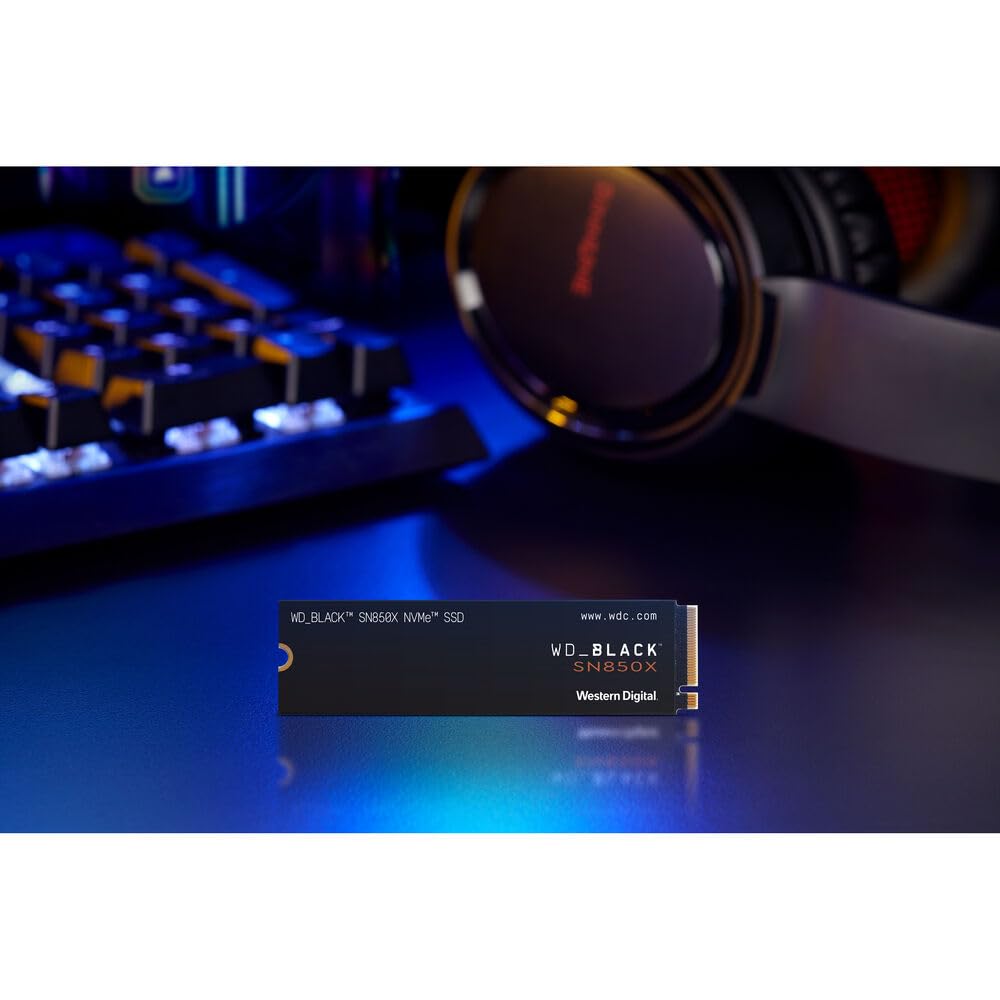 WD _BLACK SN850X 8TB NVMe PCIe 4.0 x4 M.2 Internal Gaming SSD 5