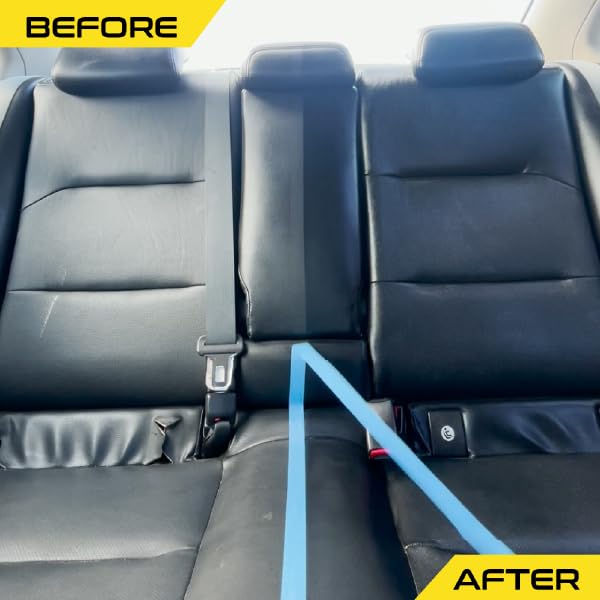 Formula 1 Leather Cleaner and Conditioner Liquid - Versatile Auto Interior Cleaner Treats All Leather, Vinyl, Rubber & Plastic Surfaces - with UV Protection & Spill Resistance (8 oz) 4