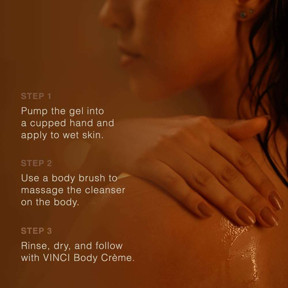 Vinci Botanicals Bergamot Geranium Body Cleanser | Cleanses Gently Yet Thoroughly | Alternative to Regular Soap | Hydrates and Revitalises | Cruelty Free & Vegan | Paraben Free | 90 ml 5