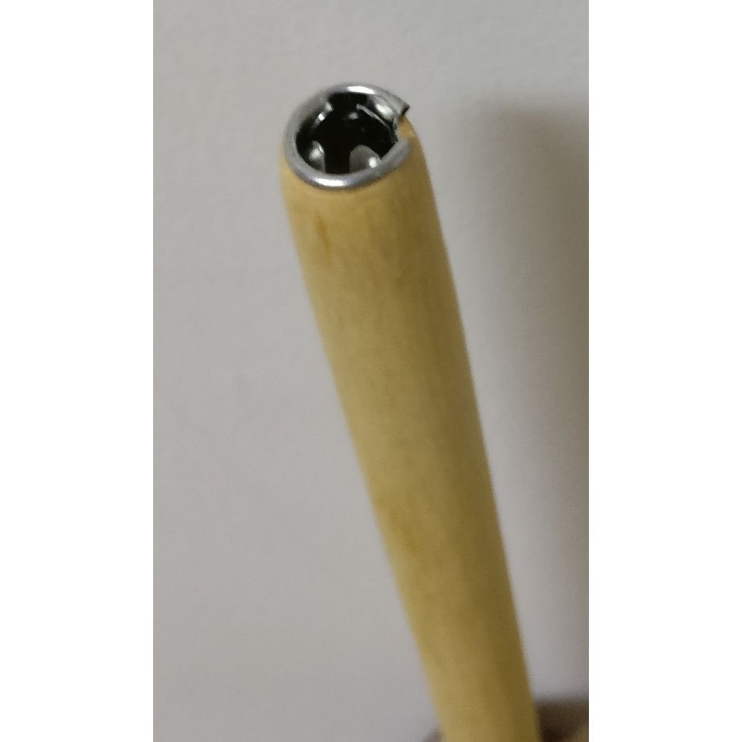 Manuscript Natural Wooden Dip Pen Holder - Ribbed 3
