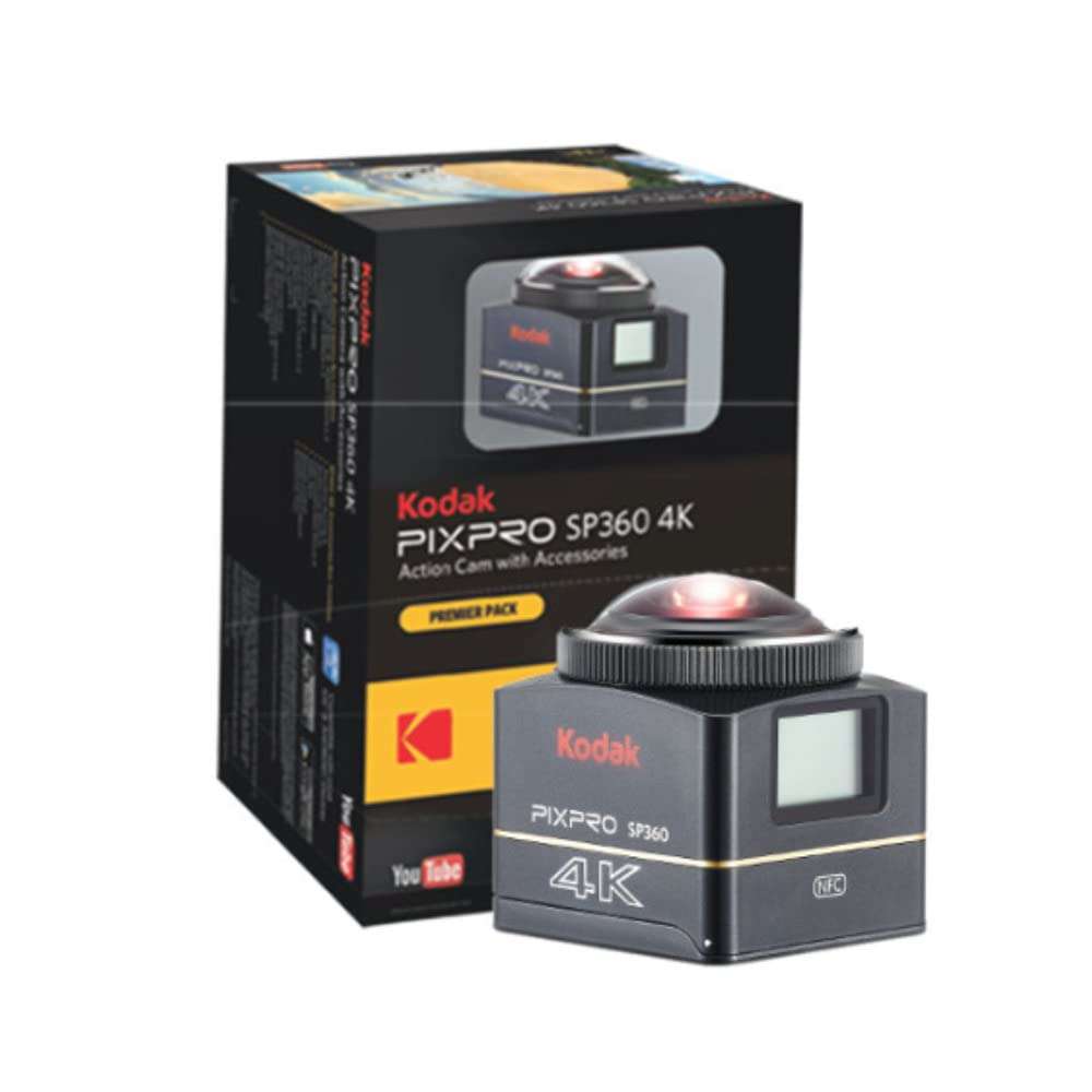 Kodak PIXPRO SP360 4K Premier Pack VR Camera 1