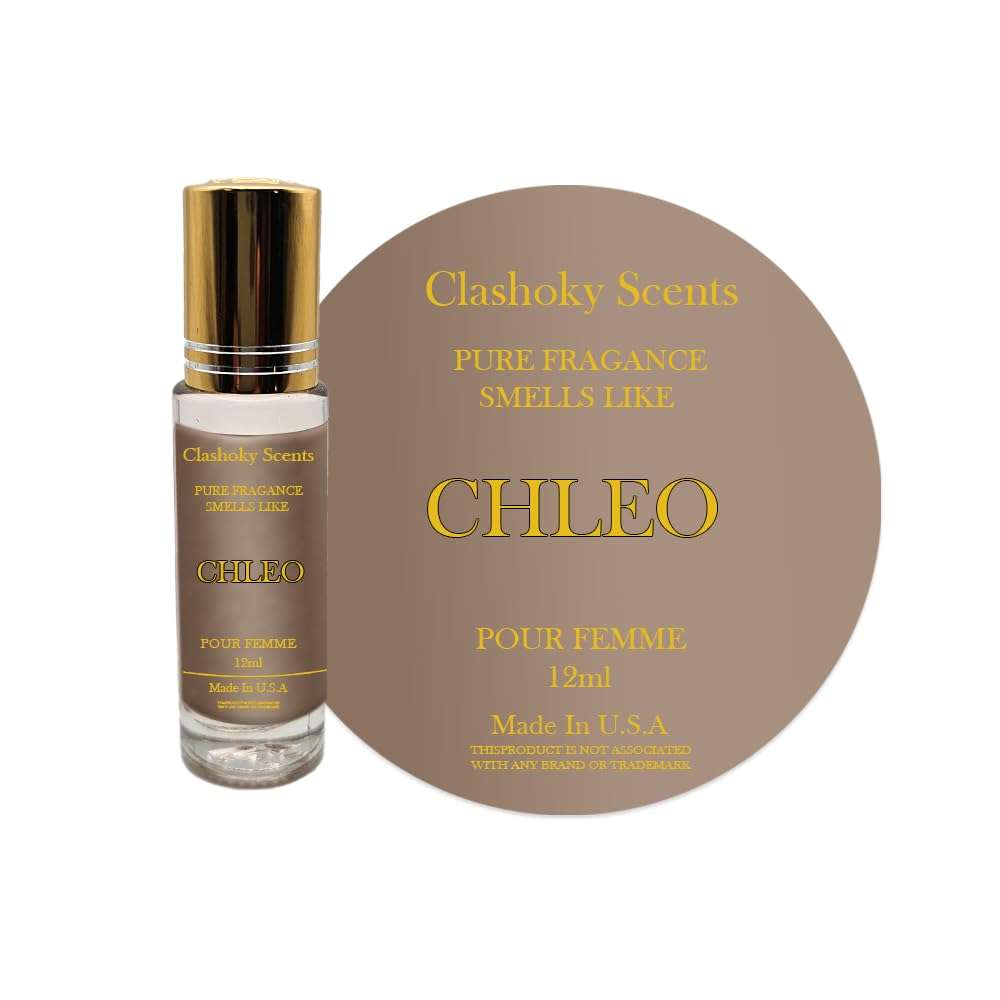 Clashoky Fragrance Perfume Oils Chleo Cologne Roll On Body Oil for Women (12ml) (Pack of 1) 1