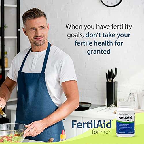 Fairhaven Health FertilAid for Men and Countboost Combo | Prenatal Male Fertility Supplement | Count and Motility Support Pre Conception for Him | Fertility Support Includes L-carnitine, Zinc, Folate 4