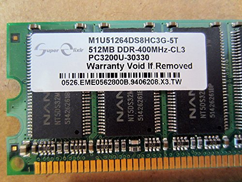 Corsair 1GB DDR (2x512MB) 400 MHz Desktop Memory 3