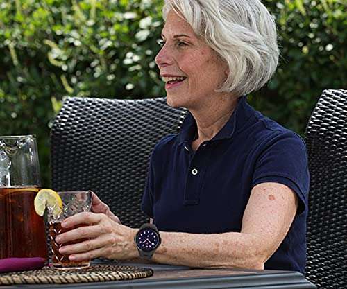 Medical Guardian MGMove | Medical Alert Smartwatch Device for Seniors | Water-Resistant, Emergency Call Button, 24/7 Monitoring, Step Counter, GPS Tracking | Monthly Subscription Required | Black 6