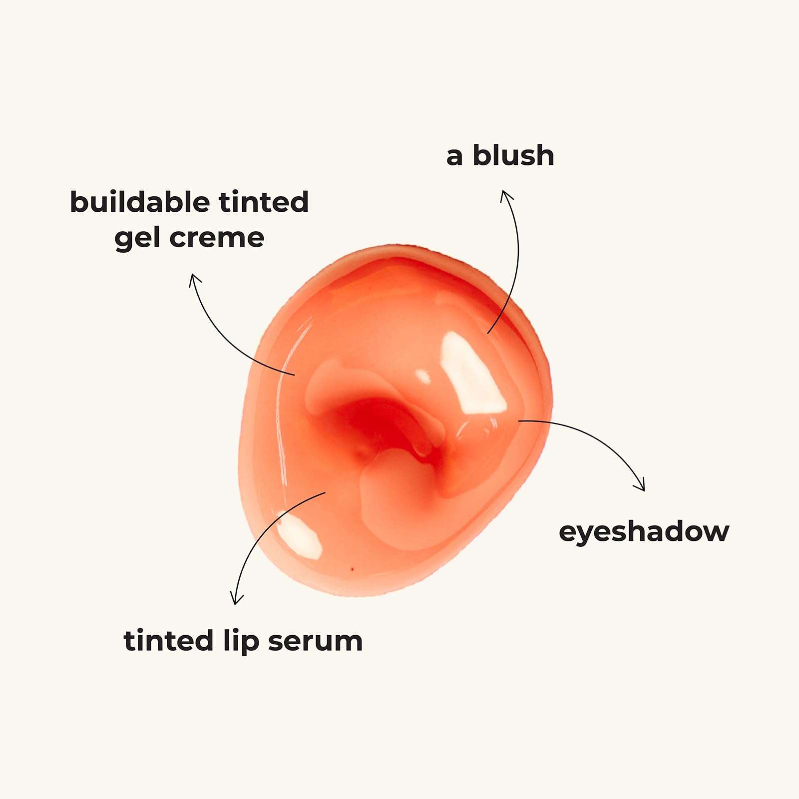 Harkoi Lip & Cheek Tint - 6ml, Moisturizing & Nourishing With Goodness Of Vitamin E, Almond Oil, Vegan & Natural Lip, Cheek & Eyeshadow Long Lasting Tint (BL07 Coral) 2