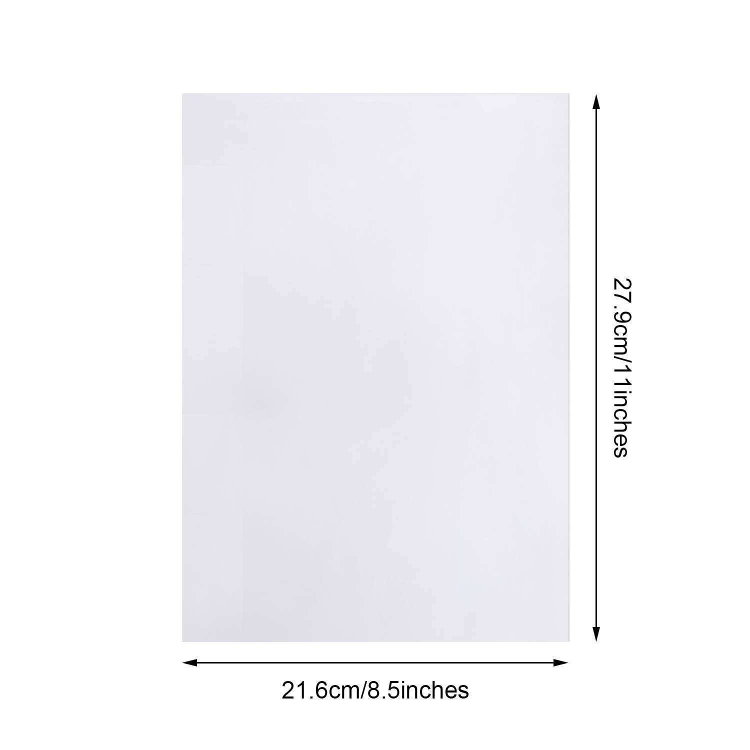 200 Sheets Tracing Paper 8.5 x 11 inches Artists Tracing Paper White Trace Translucent Clear Carbon for Pencil Sketching Printing Drawing Animation 3