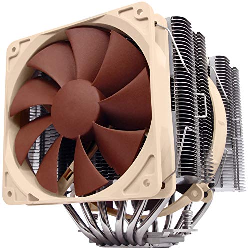 Noctua NH-D14, Premium CPU Cooler with Dual NF-P14 PWM and NF-P12 PWM Fans (Brown) 1
