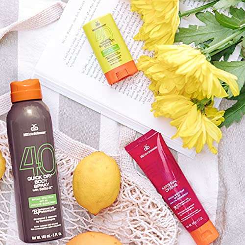 MDSolarSciences Quick Dry Body Spray SPF 40 NonGreasy FastDrying Sunscreen Provides 80 Minutes of WaterResistant Broad Spectrum Sun Protection, Black, 5 Fl Oz 6