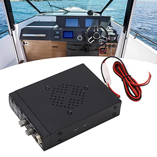 CB Transceiver 27 MHz 40 Channels Portable Lightweight 12 to 16V DC Stable Connection Suitable for Boats for Reliable and Efficient Communication 2