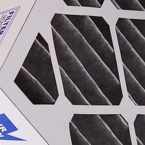 Nordic Pure 20x25x4 (19_1/2 x 24_1/2 x 3_5/8) Pleated Air Filter MERV 12 Pleated + Carbon 6 Pack 5