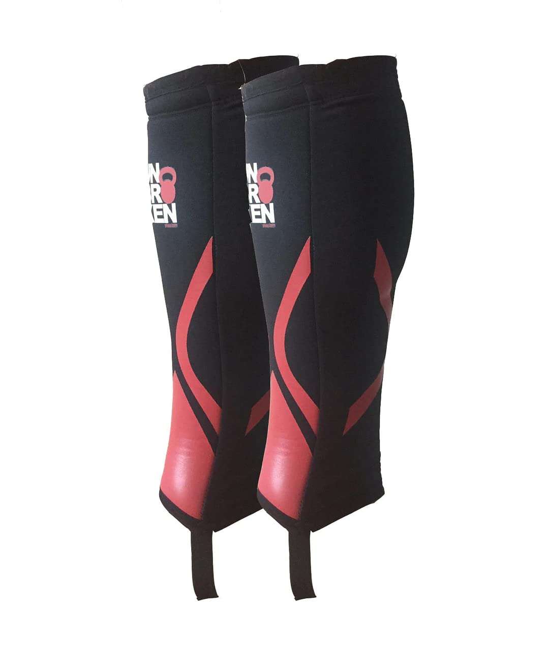 UNBROKENSHOP Cross Fit Shin Guard Calf Compression Sleeve 7mm, Weightlifting, Deadlift, Rope Climb, Box Jumps A Pair (S/M) 3